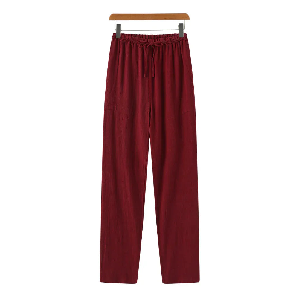 Laiya™ | Linnen slim-fit pantalon
