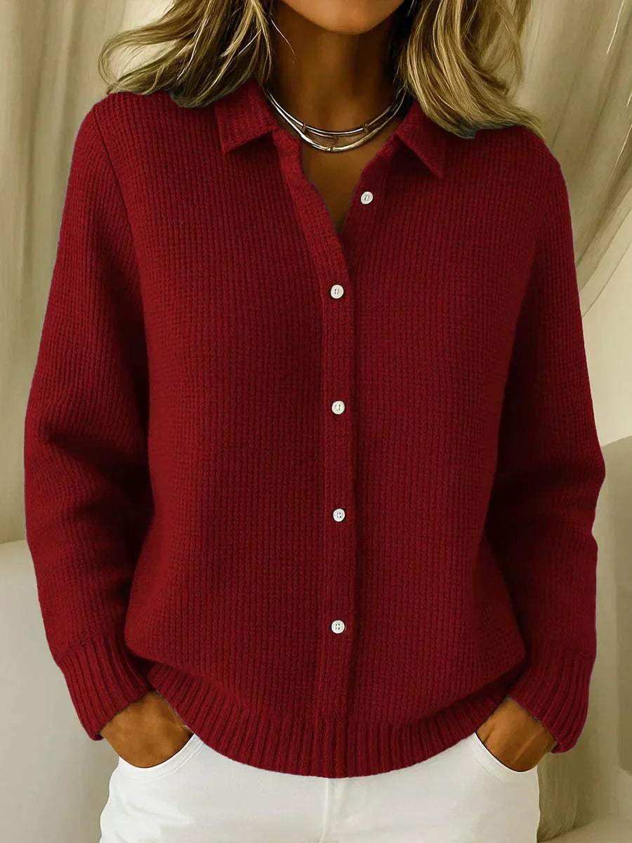 Ambrilyntha | Elegant Button Cardigan