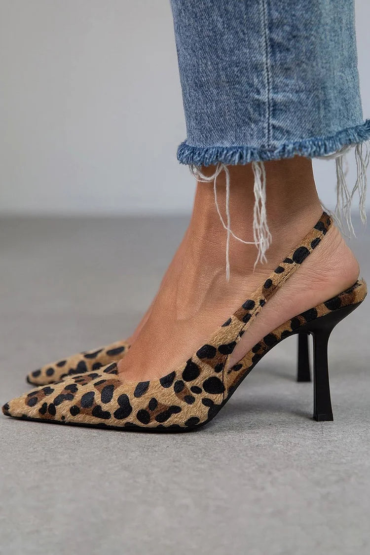 Tara Slingback Heels