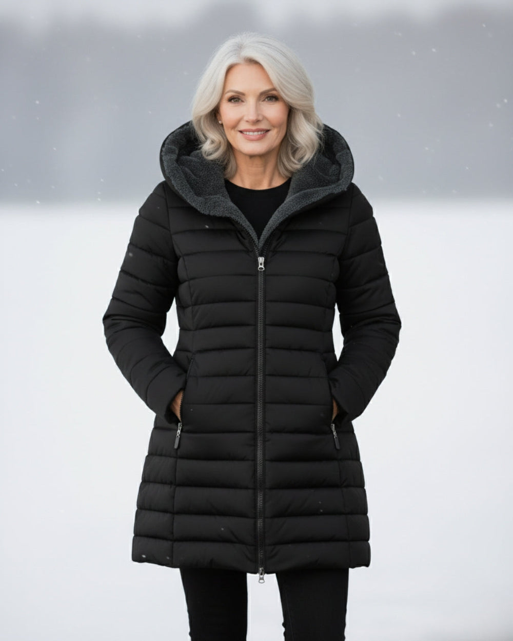 Jami | Fleece Lined Puffer Coat