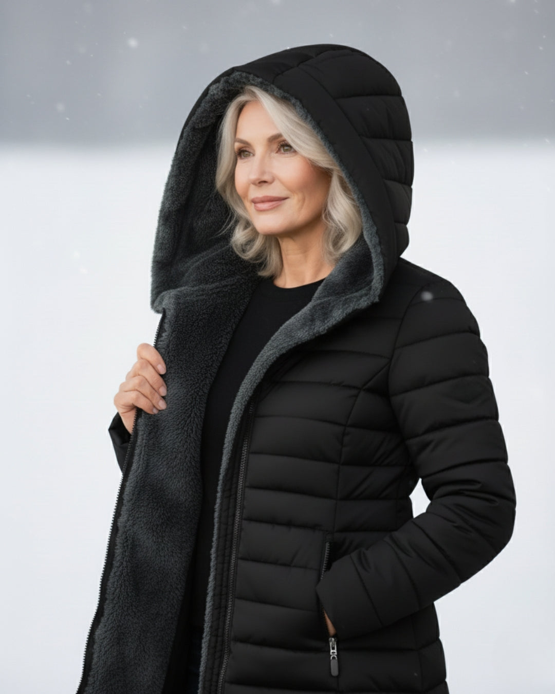 Jami | Fleece Lined Puffer Coat