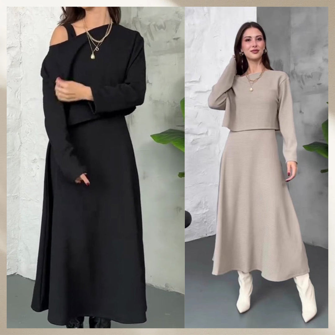 Jynalora | Elegant Two-Piece Knitted Set