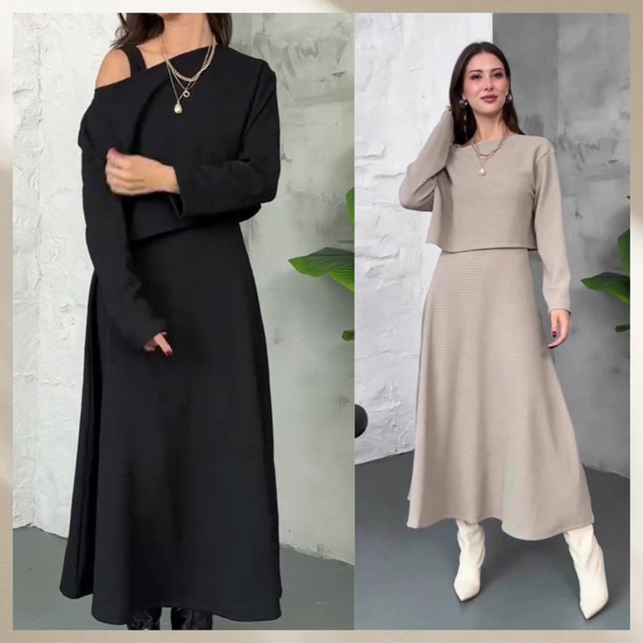 Jynalora | Elegant Two-Piece Knitted Set