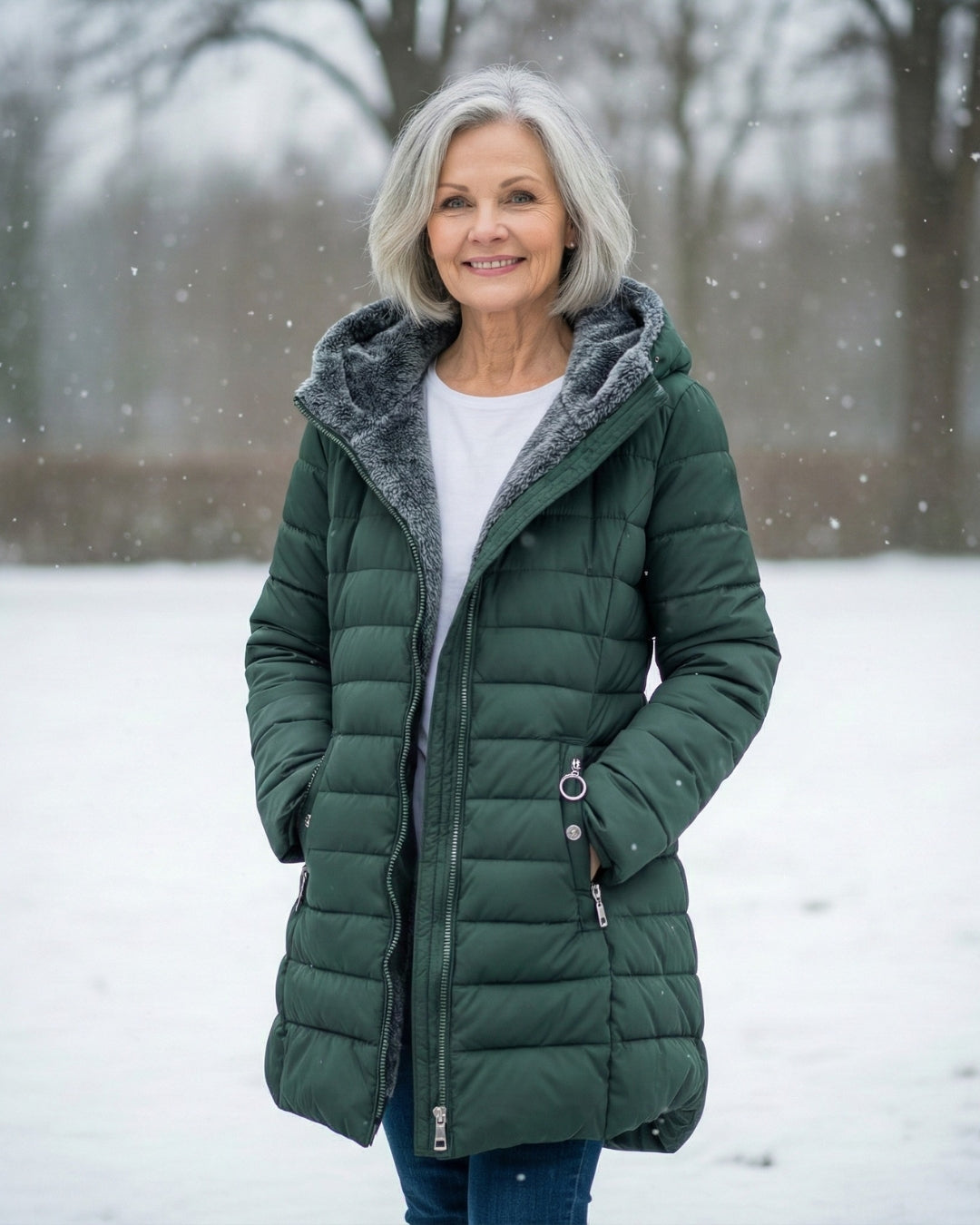 Jami | Fleece Lined Puffer Coat