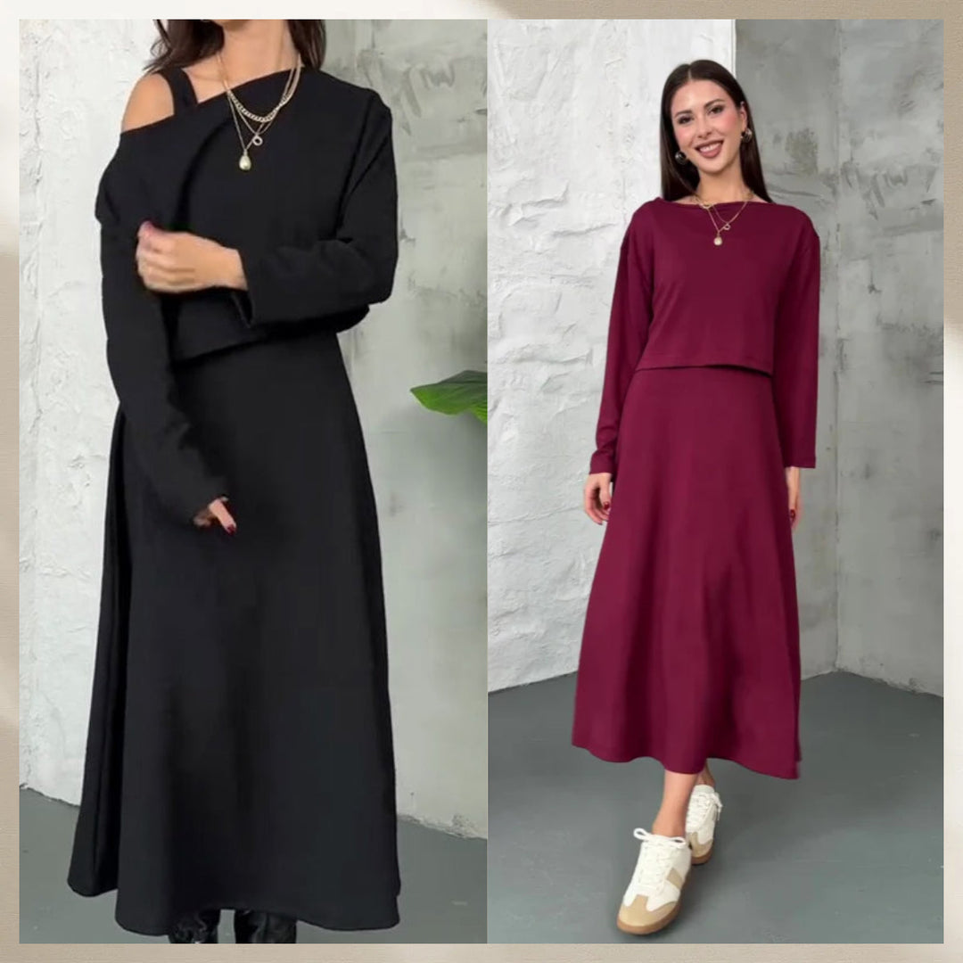 Jynalora | Elegant Two-Piece Knitted Set