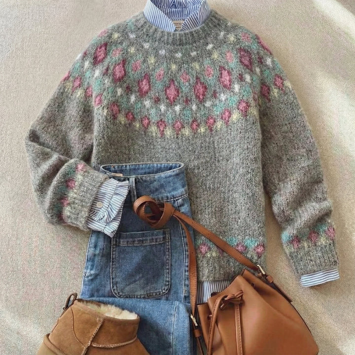Emma | Heritage Nordic Knit Sweater
