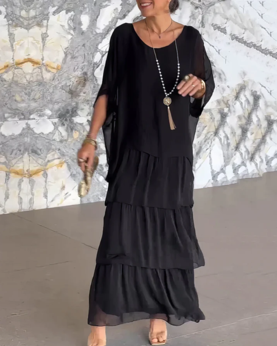 Caroline | Elegant Flowing Maxi Dress