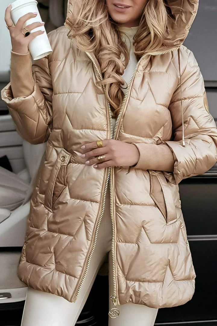 Leviana - Long Quilted Jacket
