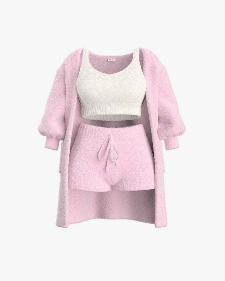 Kaysynlee | Comfortable Knitted Pajama Set