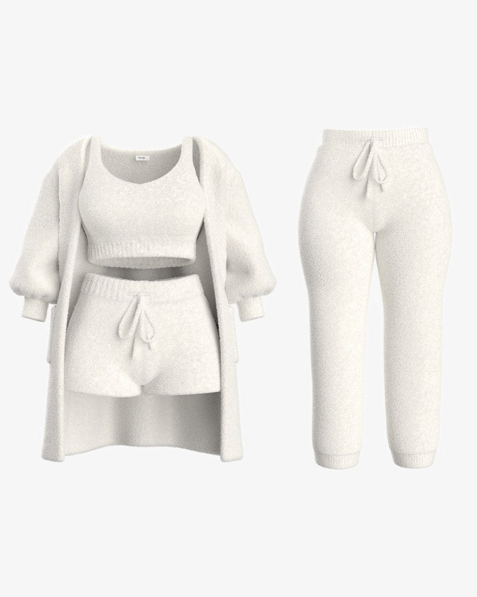 Kaysynlee | Comfortable Knitted Pajama Set