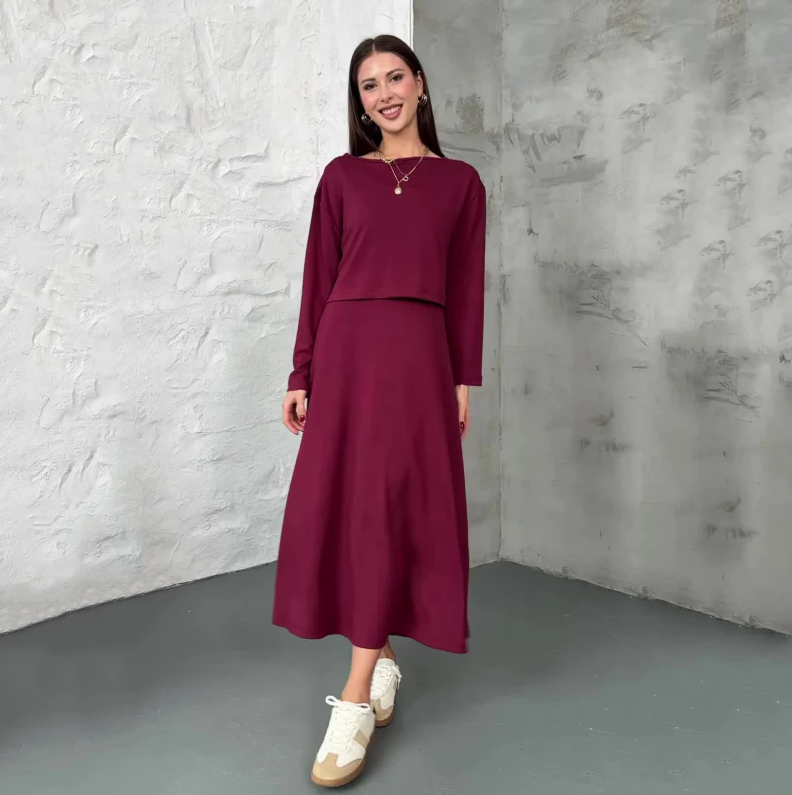 Jynalora | Elegant Two-Piece Knitted Set