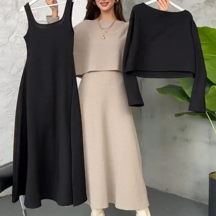 Jynalora | Elegant Two-Piece Knitted Set