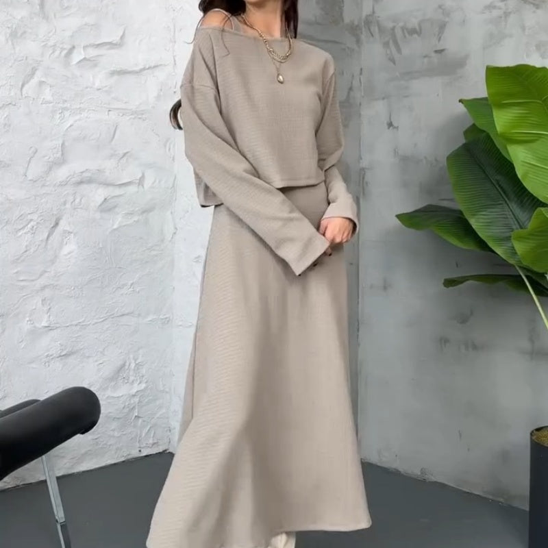 Jynalora | Elegant Two-Piece Knitted Set