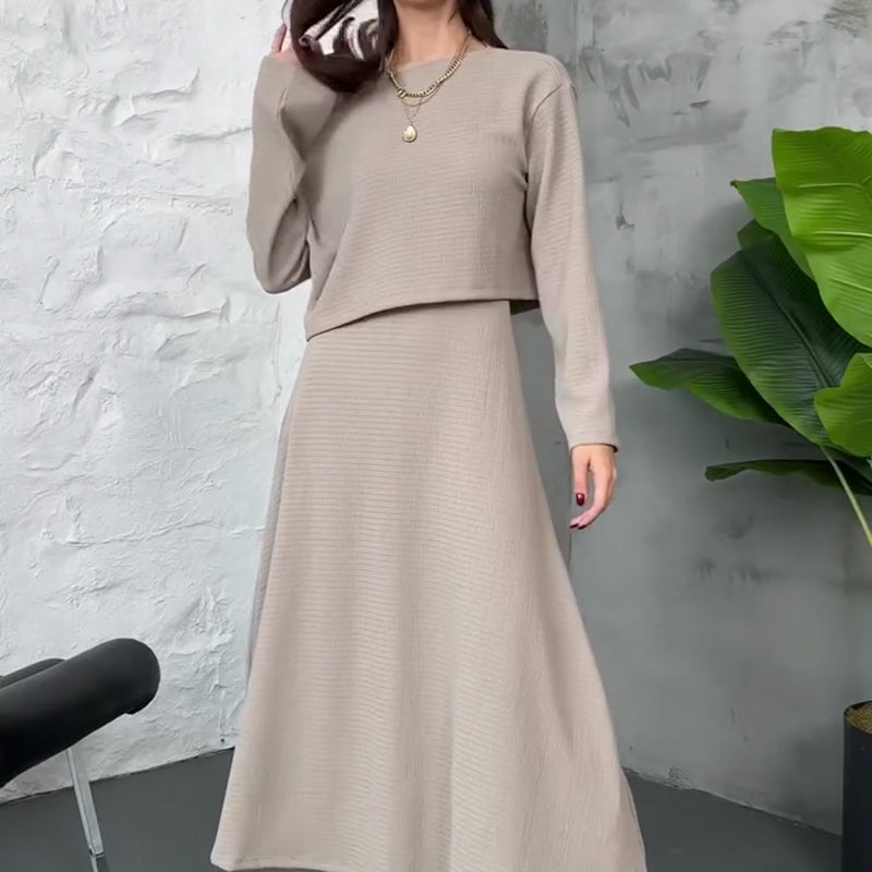 Jynalora | Elegant Two-Piece Knitted Set